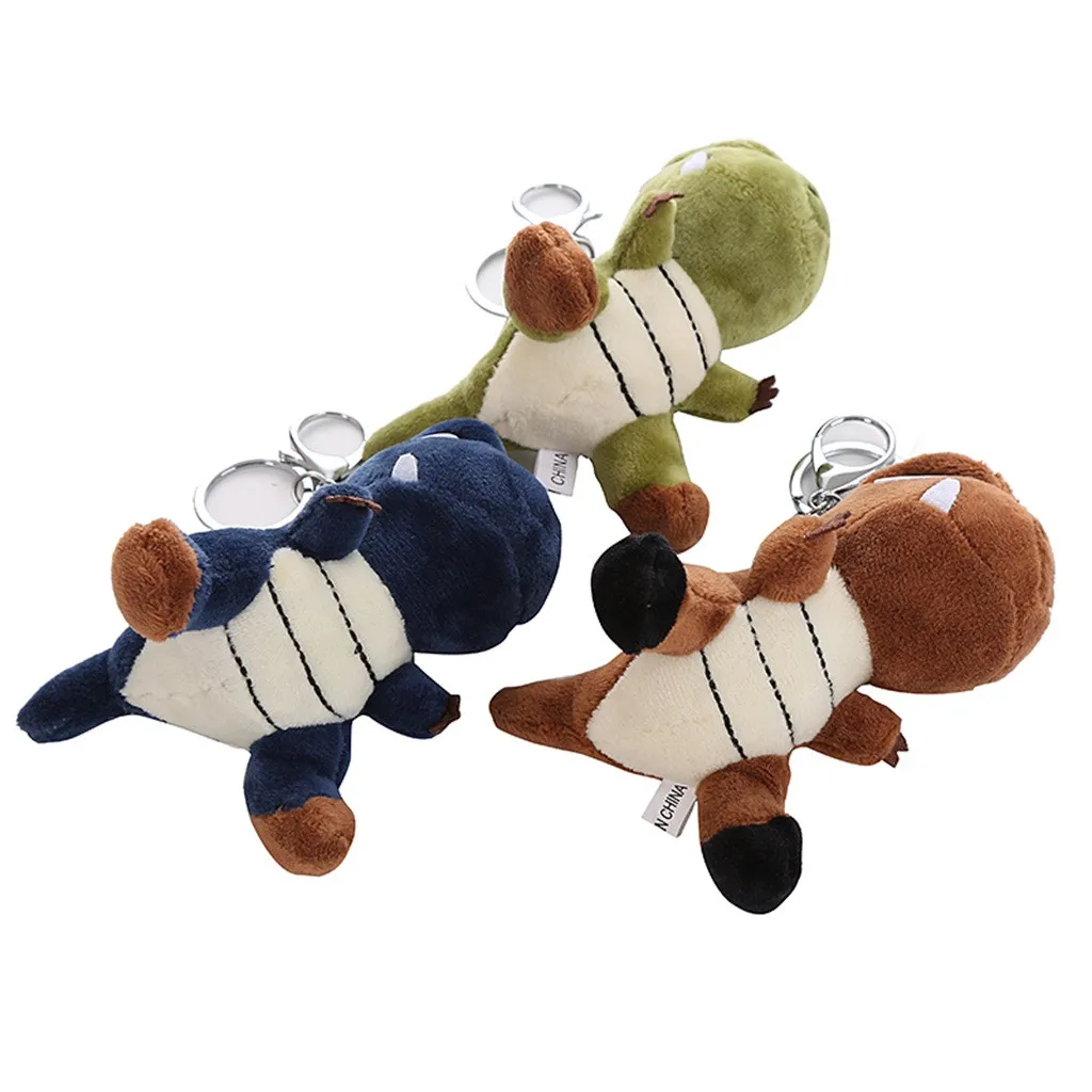 Брелок с подвеской в виде динозавра|Плюшевые брелки| |