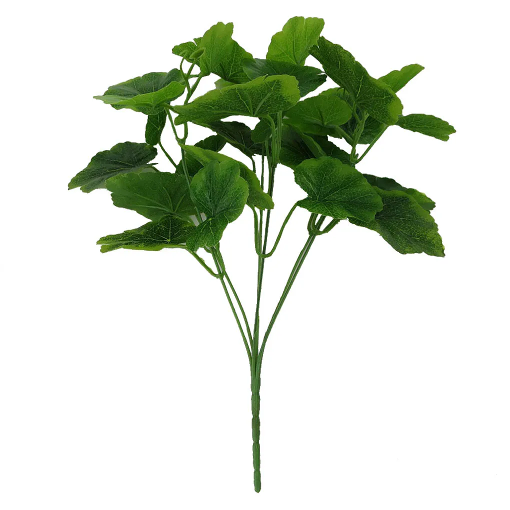 Искусственная Бегония с 6 головками имитация листьев растений домашний стол