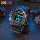 SKMEI Japan Digital move мужские спортивные часы, светодиодный дисплей, мужские наручные часы 50 м, водонепроницаемые секундомер, часы Relogio Masculino 1243