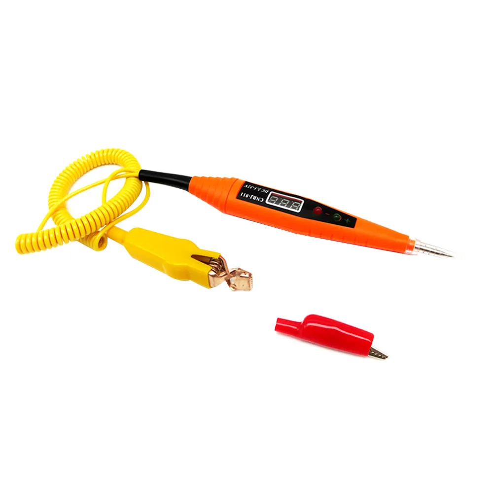 Автомобильный Электрический тестер цепи цифровой дисплей напряжения детектор