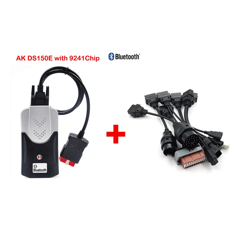 Последняя версия 2017.R1 AK Ds150e с Bluetooth для автомобилей/грузовиков автомобильный