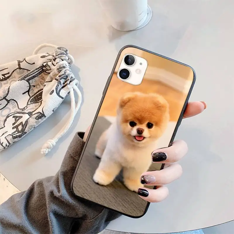 

Pomeranian Phone Case for iPhone 11 12 pro XS MAX 8 7 6 6S Plus X 5S SE 2020 XR mini