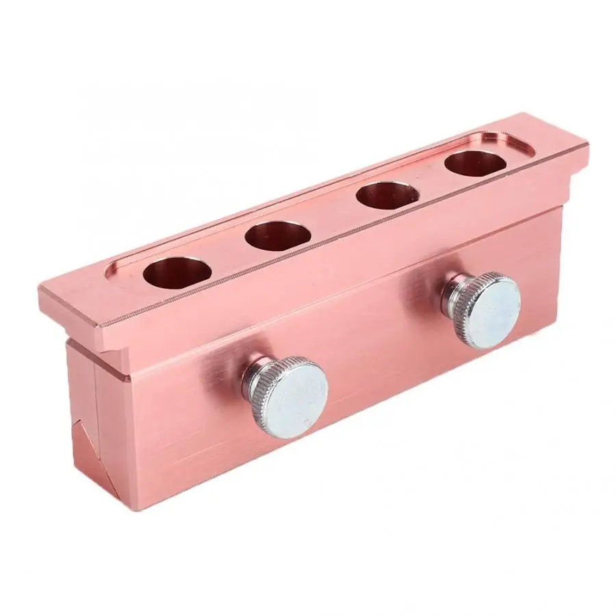 Трубка Помада сделай сам форма из алюминиевого сплава розового золота с двумя