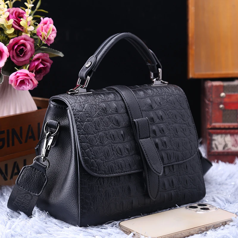 

Genuine Leather Casual Totes Large Capacity Single One Shoulder Handbags Ladies Designer Purse and Handbag Neverful Bag Bolso Gg