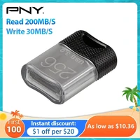 pny usb3 0 mini waterproof usb flash drive 32g 64g 128g 256g u disk usb memory metal flash drive read 200mbs for cartvpc