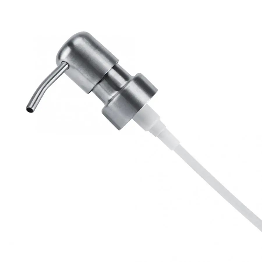 1Pc 304 Stainless Steel Liquid Soap Shampoo Silvery white Pump Kitchen Bathroom Use (for 2.5cm) | Дом и сад