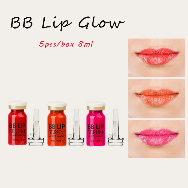 

Top Sale BB Lip Cream Glow High Quality Semi Permanent Lip Makeup Ampoule Serum Essence of Beauty Salon for Moisturing and Dying