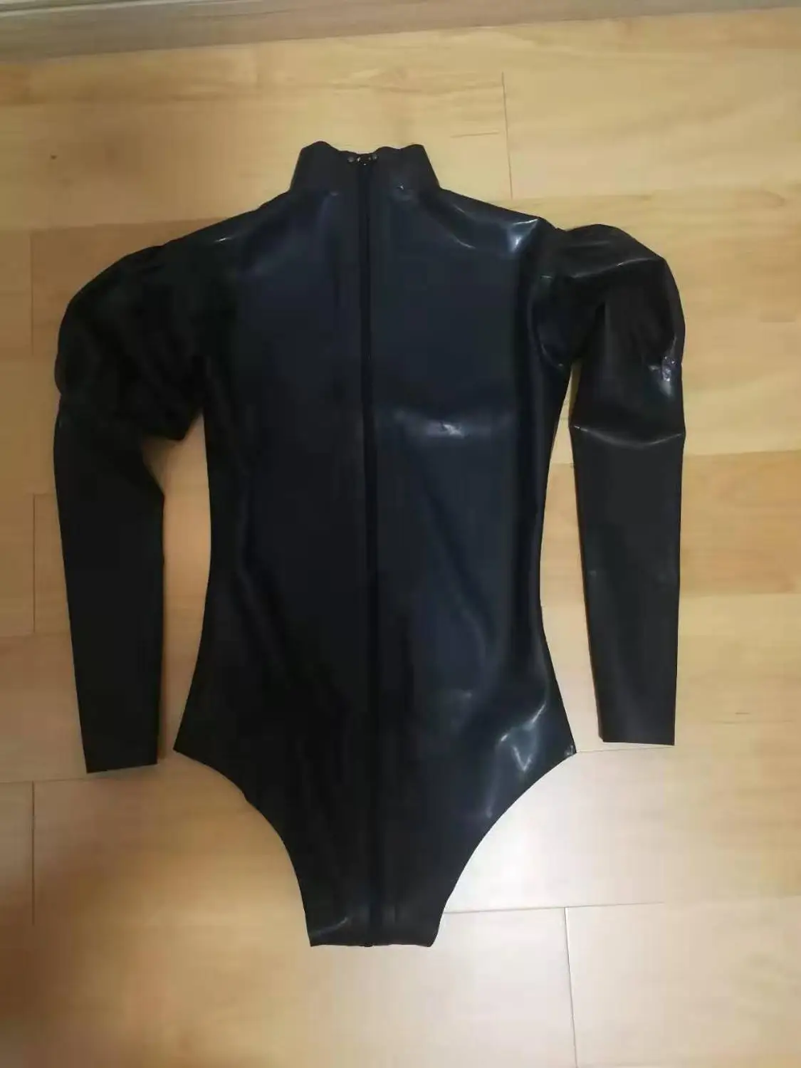 100% натуральный латекс ручной работы трико девушки латексный комбинезон с