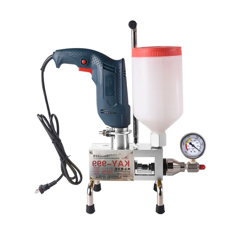 

High Pressure Waterproof Grouting Machine KAY-999 Injection Pump Epoxy/Polyurethane Grouting Liquid Leakage Tool