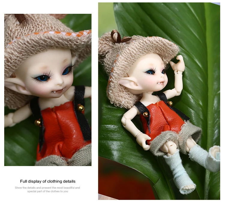 BJD кукольная одежда 1/13 милый костюм кукольная одежда для Realpuki Soso аксессуары для тела куклы Fairyland luodoll