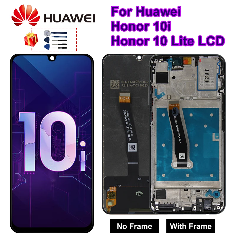 

Дисплей 6,21 дюйма для Huawei Honor 10i, дисплей для телефона, ЖК-дисплей с сенсорным экраном, дигитайзер в сборе, детали для Honor 10 lite, ЖК-дисплей