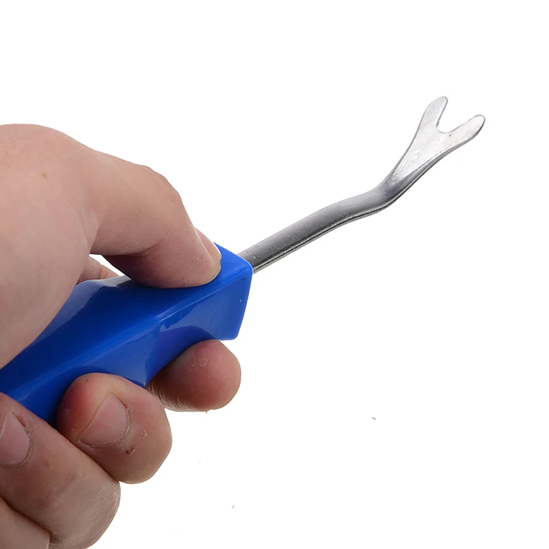 

Mayitr 1pcs Steel Car Door Interior Trim Clip Panel Upholstery Fastener Clip Remover Tool Screwdriver Nail Puller