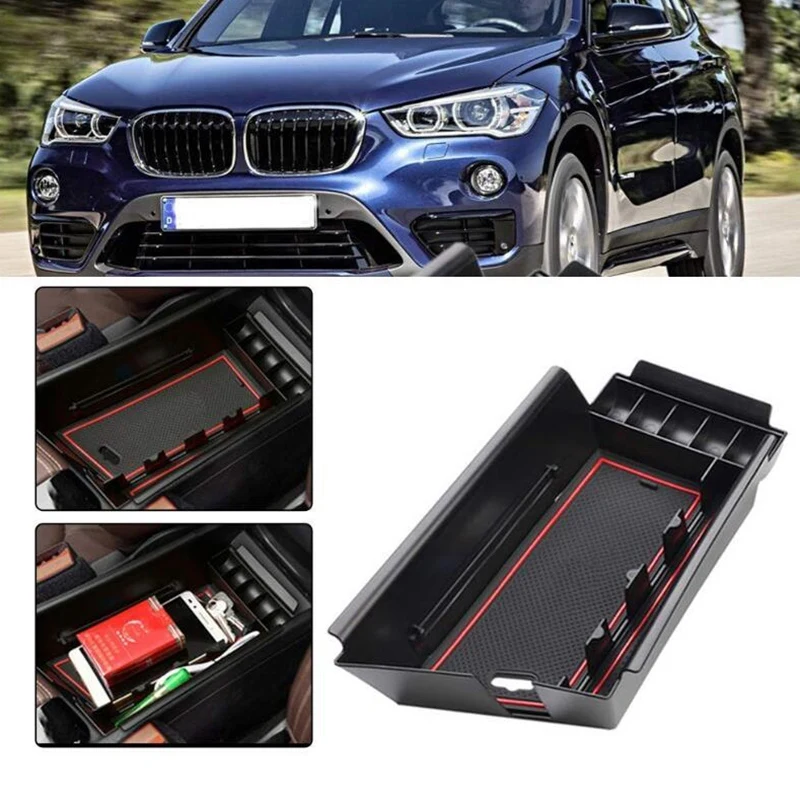 Подлокотник коробка для хранения BMW X1 2016-2019 центральная консоль Органайзер