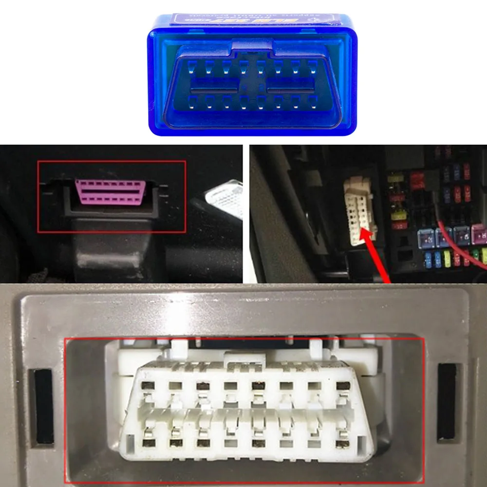 Автомобильный сканер OBD2 V2.1 ELM327 адаптер Bluetooth OBDII для диагностики инструмент Nissan