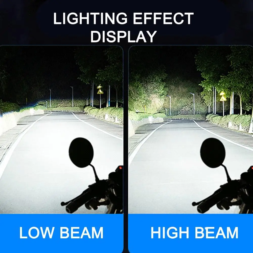 1PC P15D H4 BA20D Led Motorcycle Headlight Bulb P15d 3030LED Scooter Light Lamp Moto Accessories 6000K Ba20d COB |