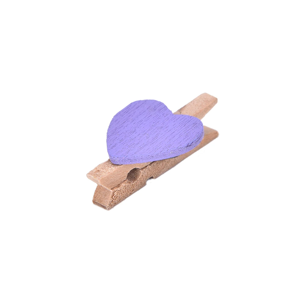 

20Pcs Mini Wooden Clothespin Craft Postcard Clips DIY Wedding Party Photo Peg Memo Paper Clamp Office Supplies 3.5x0.7 cm