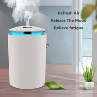 Новинка 2021, ультразвуковой мини-увлажнитель воздуха, аромадиффузор эфирного масла для дома и автомобиля, генератор тумана с USB и светодиодн...
