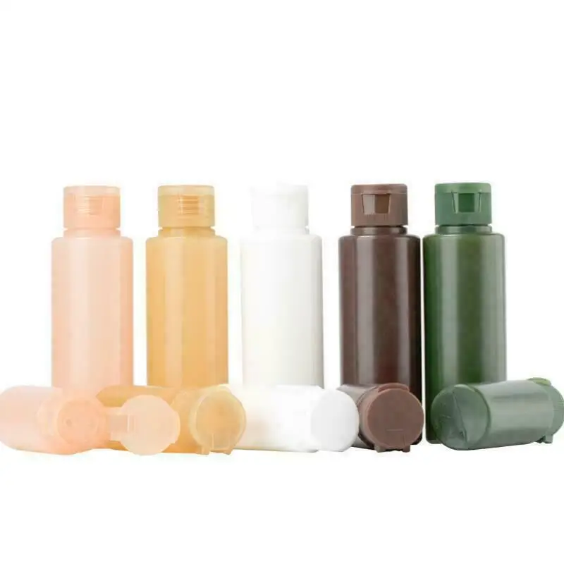 Пустые пластиковые бутылки для лосьона 20 шт./лот 50 мл/100 мл полиэтиленовые Мягкие