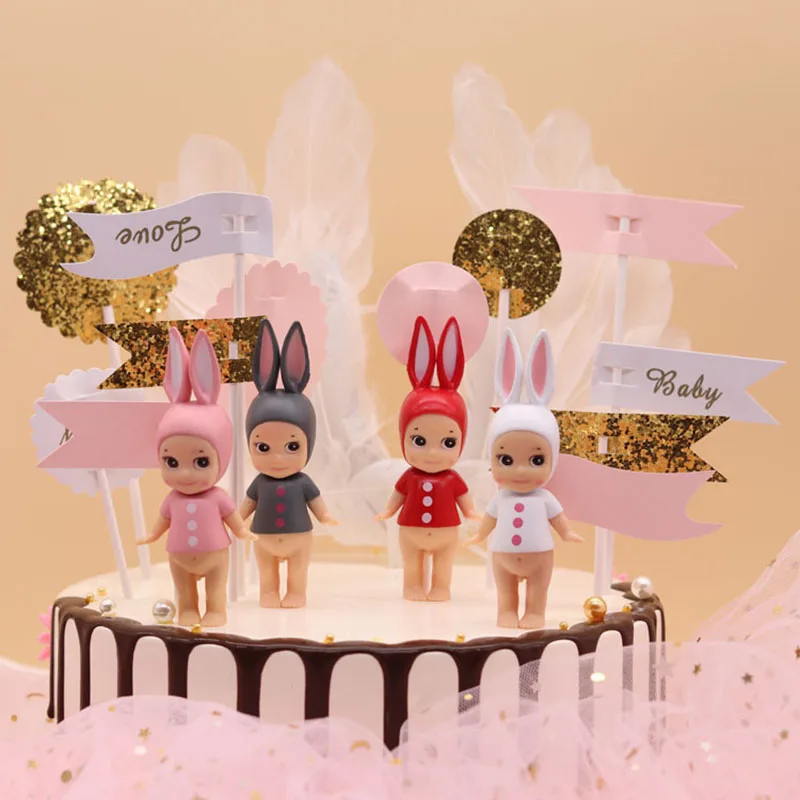 Мини кукла сыночек Ангел Дьявол Купидон Единорог кролик лошадка с куклой