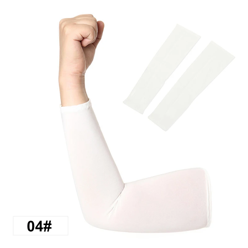 

1 Pair Cycling Bike Arm Warmers Cuff Sleeve Cover UV Sun BY8 Bicycle Arm Warmers Sports Safety Arm Warmers