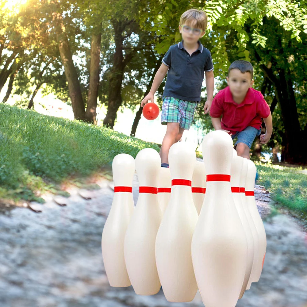 Набор пластиковых шариков для боулинга использования внутри и вне помещения