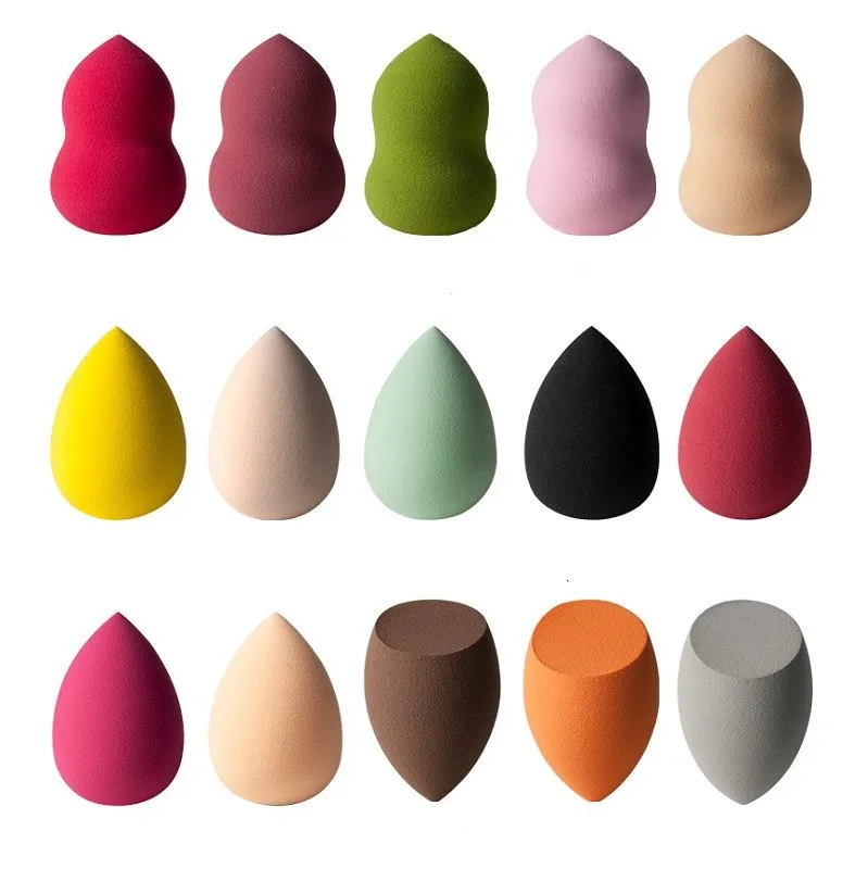 

Cosmetic Puff Women's Foundation Makeup Sponge Beauty Face Cosmetics Blending Sponge Water Drop Shape Makeup Puffs