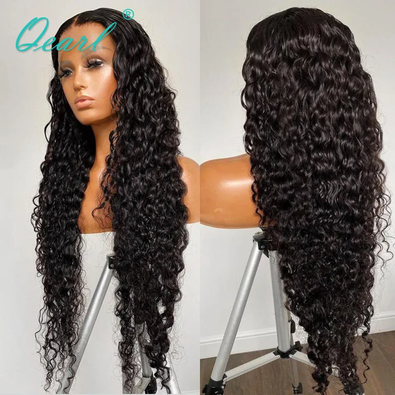 

Loose Curly Laced Wig 13x4 Human Hair Lace Front Wigs for Black Women Long 30"32" Malaysian Remy Hair 250% 300% Thick Density
