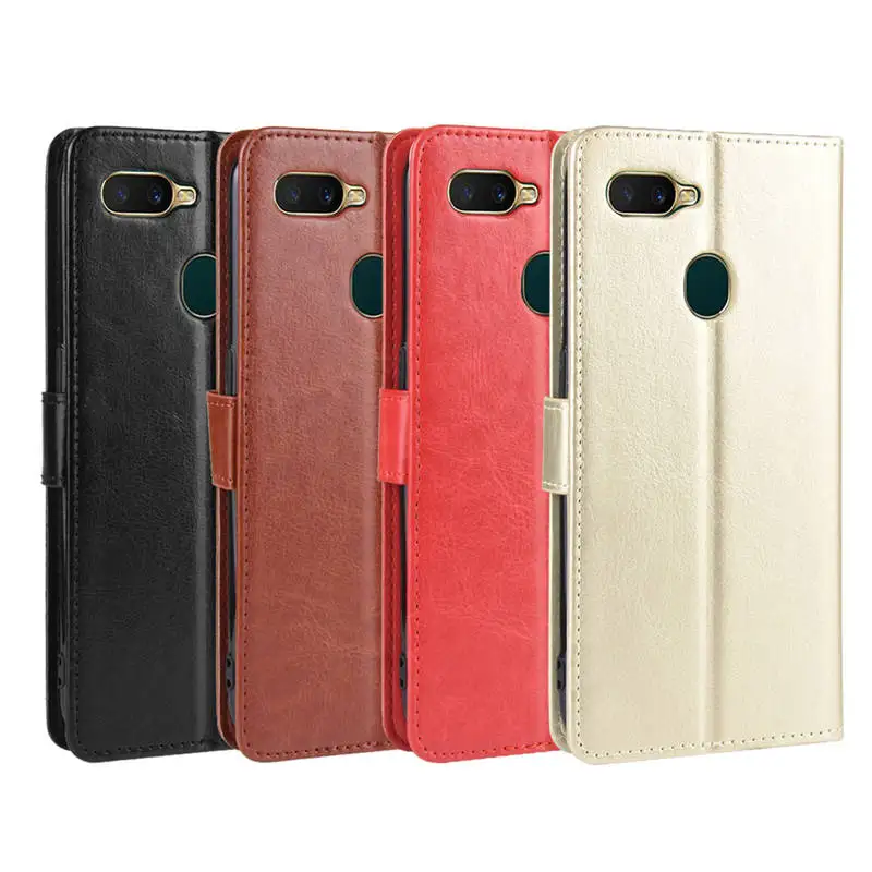 Чехол Oppo A5s чехол AX5s с откидной крышкой для телефона AX из искусственной кожи OppoA5s