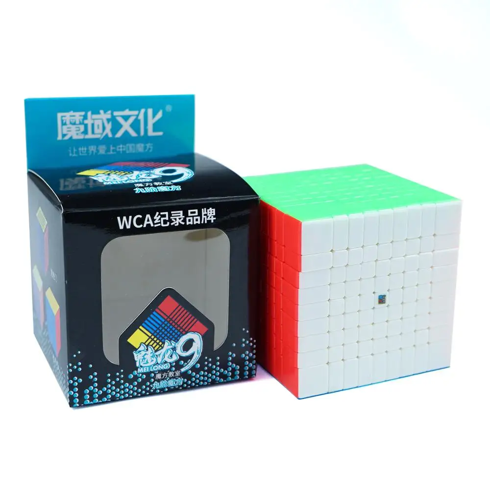 

Оригинальный MoYu MF9 9x9x9 куб магический MofangJiaoshi куб Meilong 9 слоев 9x 9 скоростные Кубики-головоломки форма поворотные развивающие игрушки