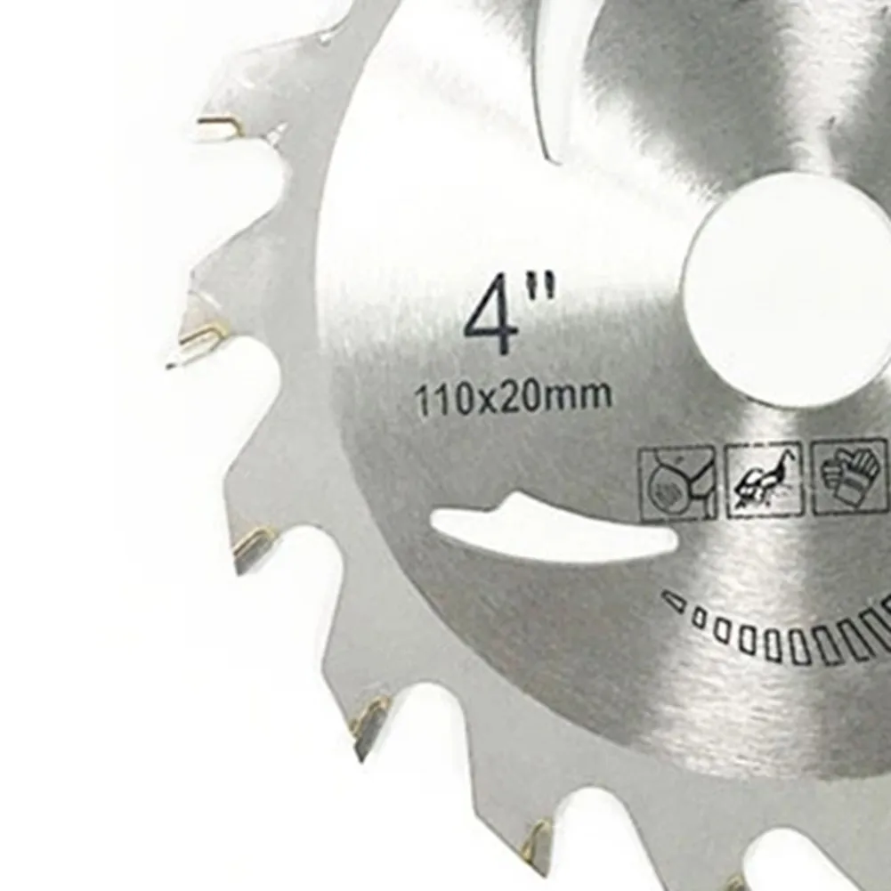 

110*20mm 18T 12,000RPM Circular Saw Blade Carbide Tipped Wood Cutting Disc For Woodworking Cutting Solid Wood Plywood