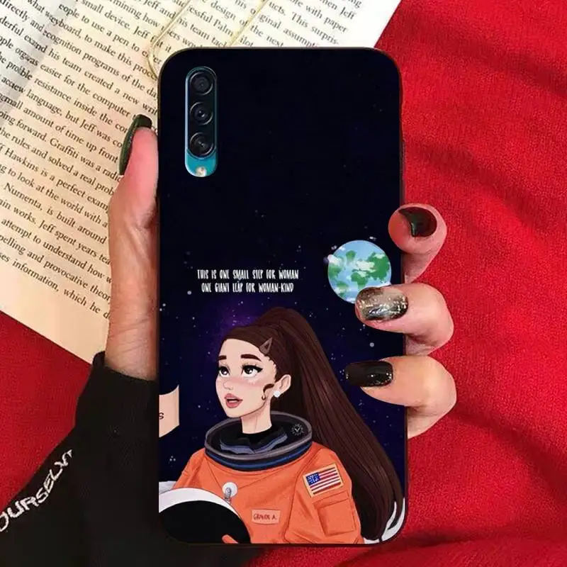 

TOPLBPCS Ariana Grande Phone Case Cover for Samsung A10 20s 71 51 10 s 20 30 40 50 70 80 91 A30s 11 31