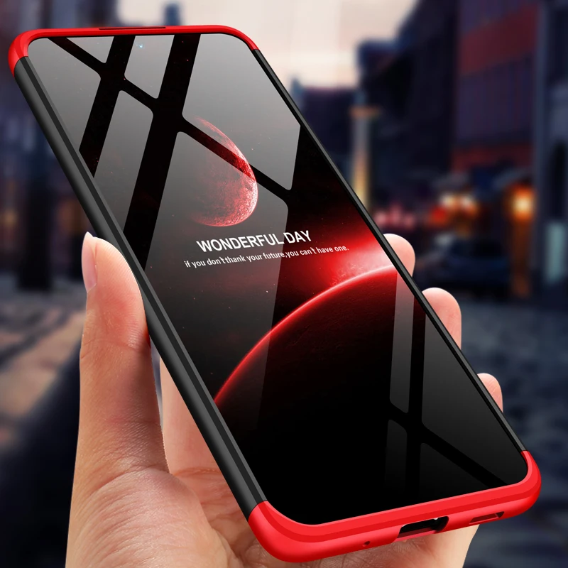 360 Жесткий Чехол для samsung Galaxy A51 с полной защитой противоударный чехол телефона +