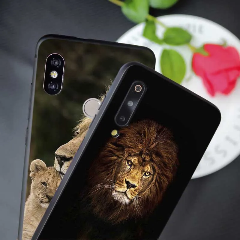 Чехол для телефона Lion Alpha Male Cub samsung galaxy a50 a70 a30 a40 a20 s8 s9 s10 plus прозрачный мягкий