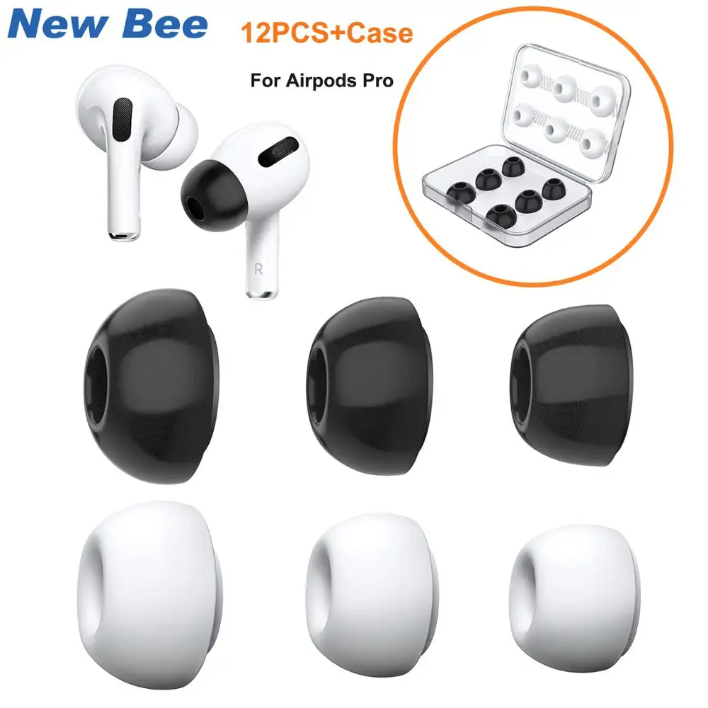 Силиконовые накладки для наушников Airpods Pro 12 шт. с коробкой | Электроника