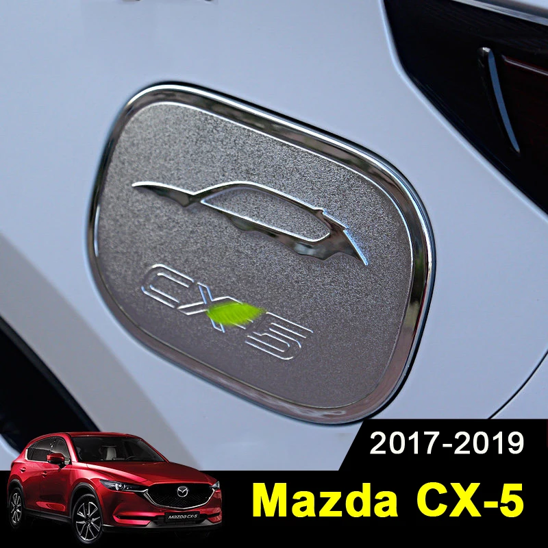 Крышка автомобильного топливного бака ABS хромированная отделка наклейки для MAZDA