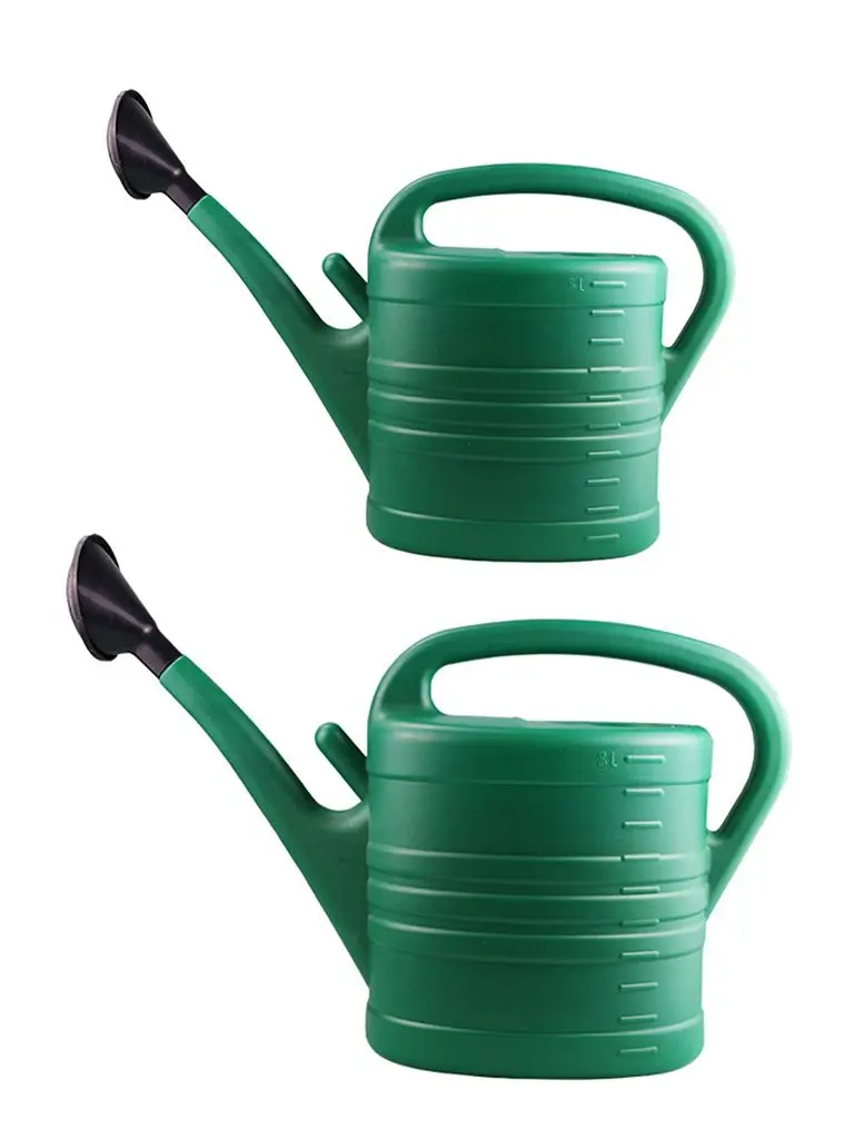 OOTDTY Garden Watering Can with Long Mouth Handle Large Capacity 5/8L Watering Kettle Sprinkler for Indoor Outdoor Flower Plants