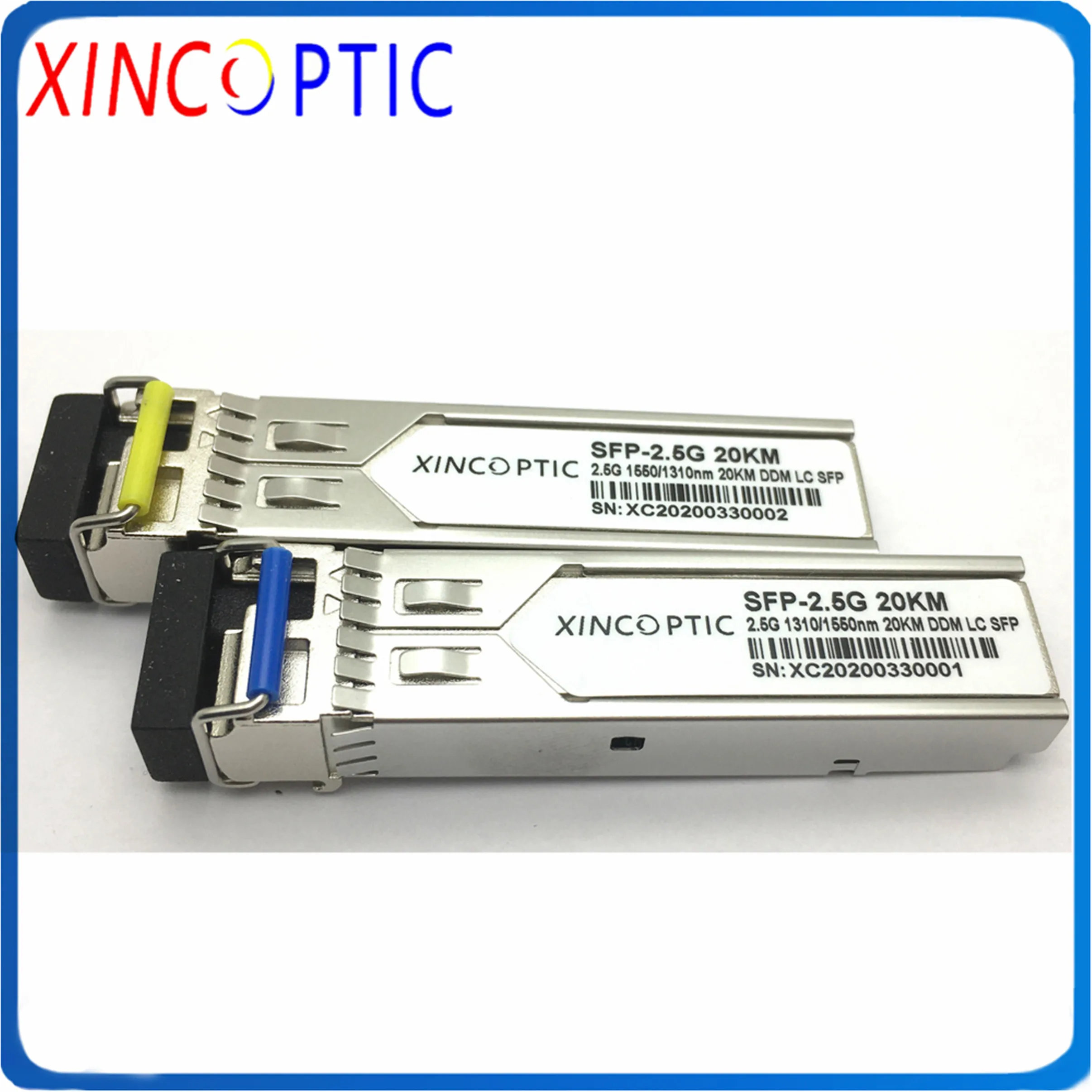 2.488Gbp Bidi Оптический Трансивер SFP 2 5G одноволоконный одномодовый 1310/1550nm 20KM LC/SC