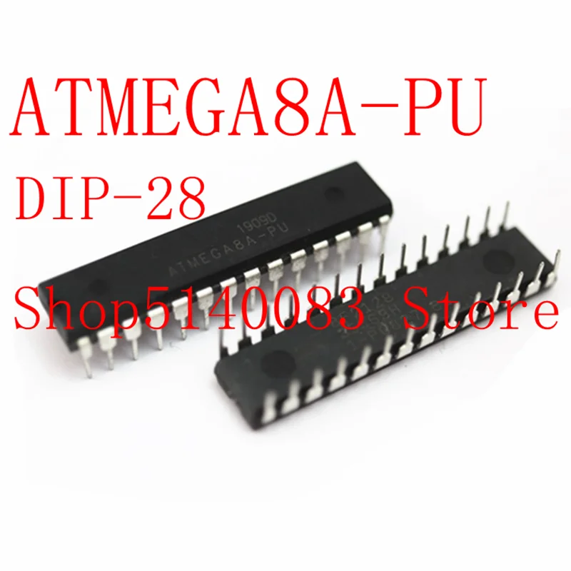 Программируемая флеш-память DIP ATMEGA8A 5 шт./10 шт./20 шт./50 шт./100 шт. программируемая