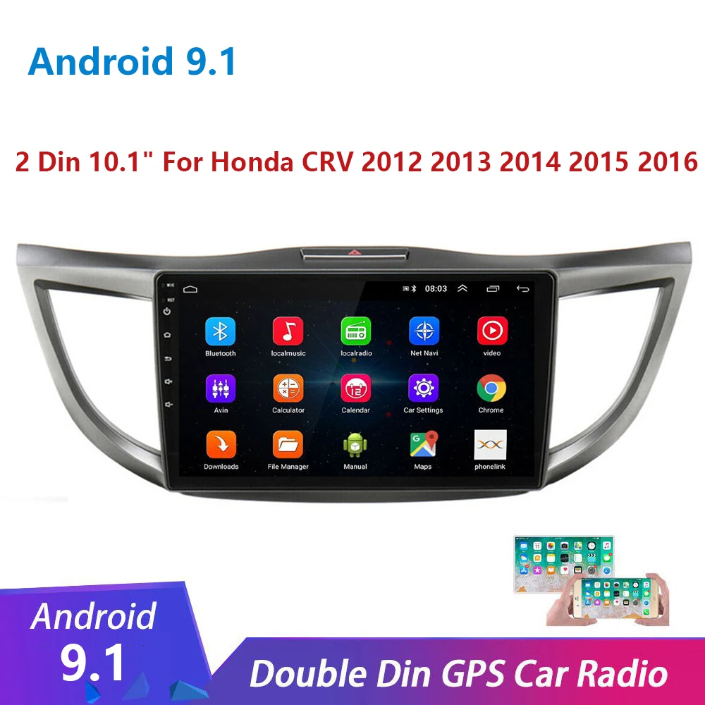 Автомагнитола для Honda CRV CR V 2012 2016 стерео мультимедийный видеоплеер навигатор GPS