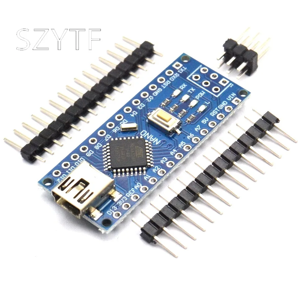 Мини-USB-драйвер Nano 3 0 ATmega328 5 в 16 м плата микроконтроллера CH340 V3.0 для arduino |