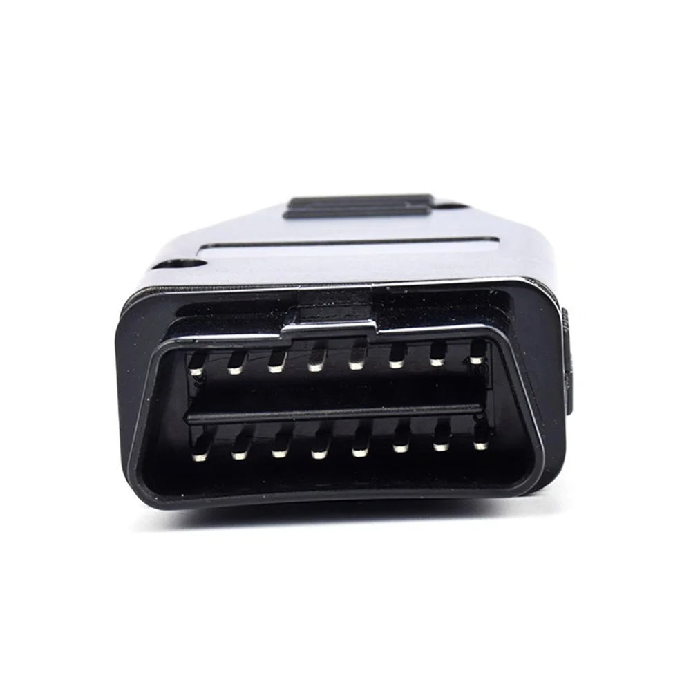 1 шт. Диагностический разъем вилка OBD2 16-pin коннектор адаптер штекер гнездо OBD-II