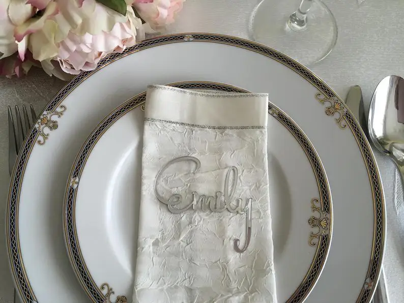 Пользовательские имена сценариев свадебные визитки деревенские именные карты