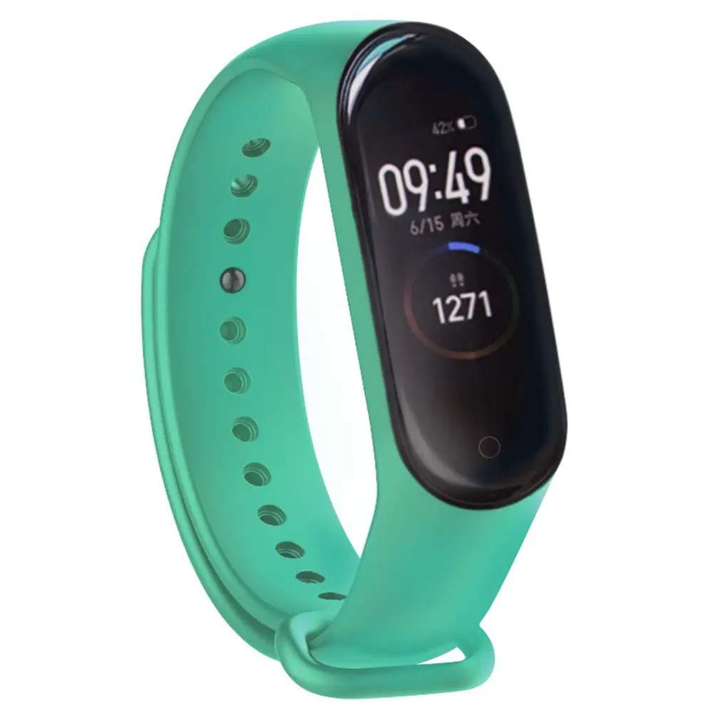 

Fashion For Xiaomi Mi Band 4 / 3 Replacement Strap Sport Silicone Strap Wristband Bracelet Colorful Miband 3 4 Replacement Strap