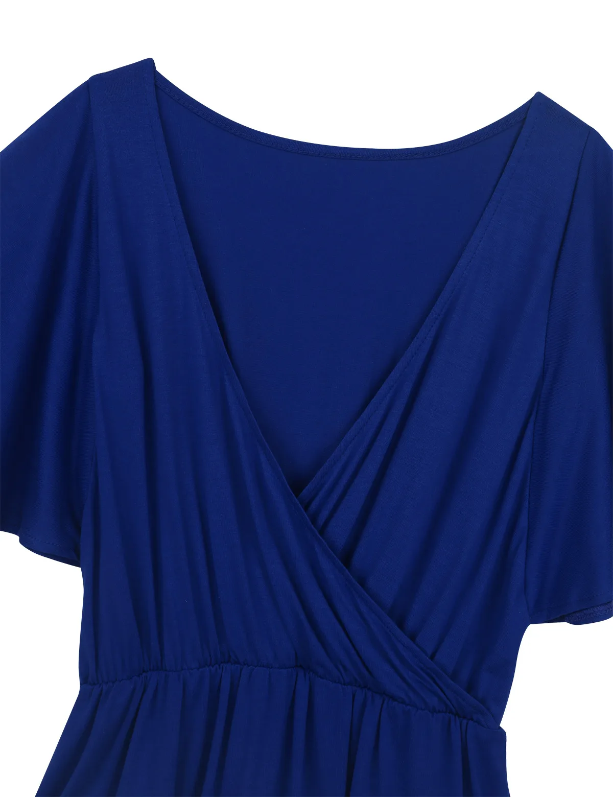 Детский свободный короткий комбинезон с рукавами летучая мышь и v образным