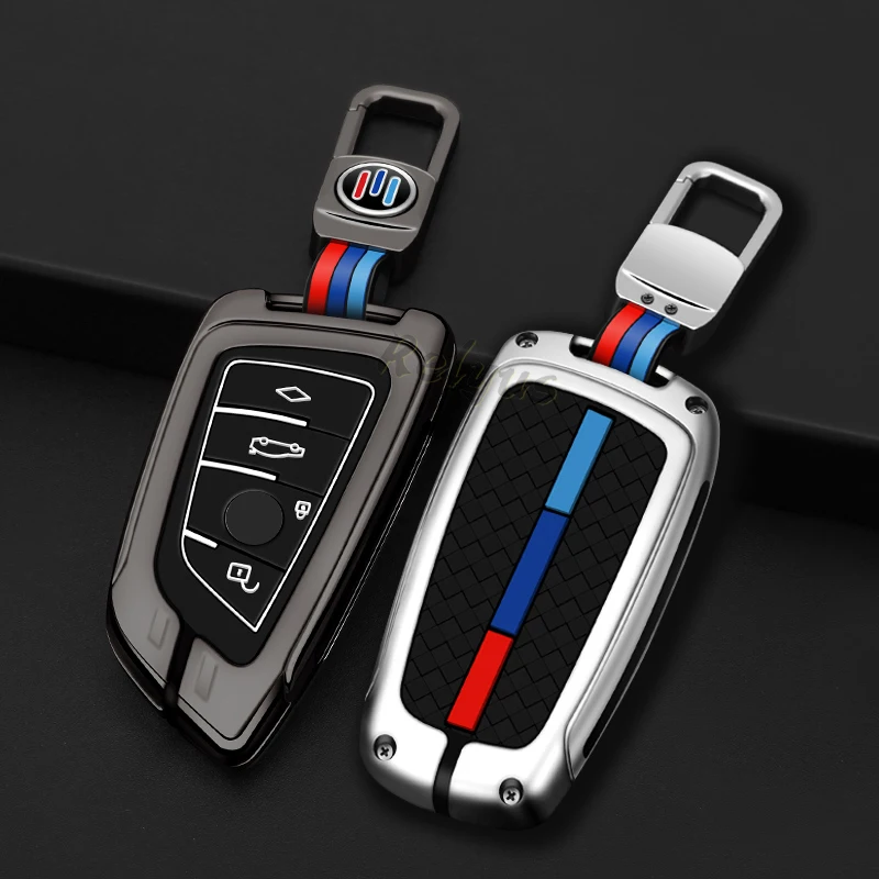 Фото Чехол для автомобильного ключа из цинкового сплава защитная оболочка BMW X3 X5 X6 F30 F34