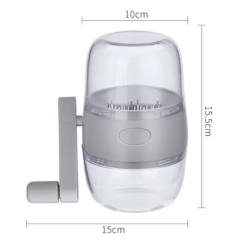 

Portable Hand-cranked Kitchen Nuts Grinder Household Dried Fruit Masher For Kitchen Dried Fruit Masher Hand-cranked Nut Grinder