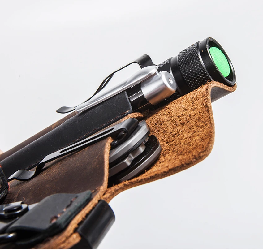 Неподдельный кожаный пояс для повседневного использования поясная сумка кобура