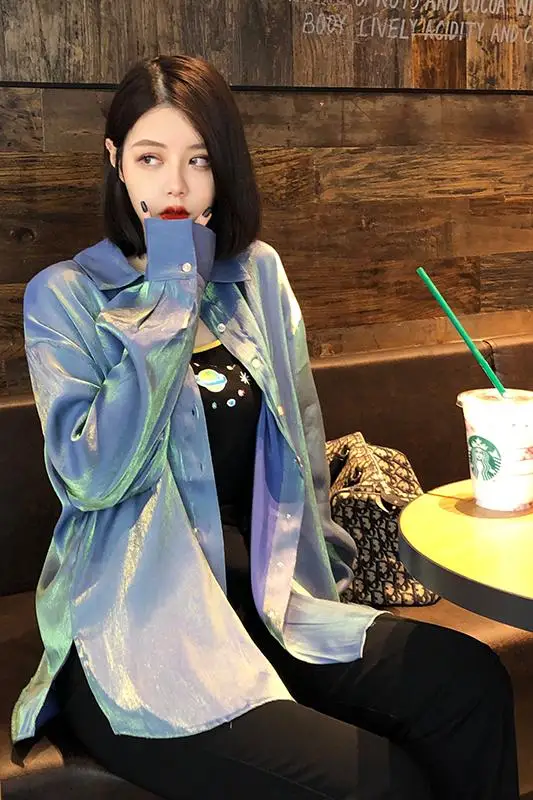 

wholesale new Spring Summer Autumn Hot selling women's fashion casual ladies work Shirts