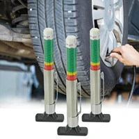 car tyre measuring pen color coded universal tyre tread depth measuring tool cylindrical 25mm depth gauge