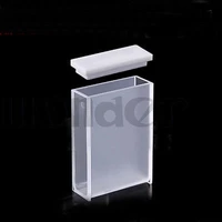 30mm path length jgs1 quartz cuvette cell with ptfe lid for uv spectrophotometers